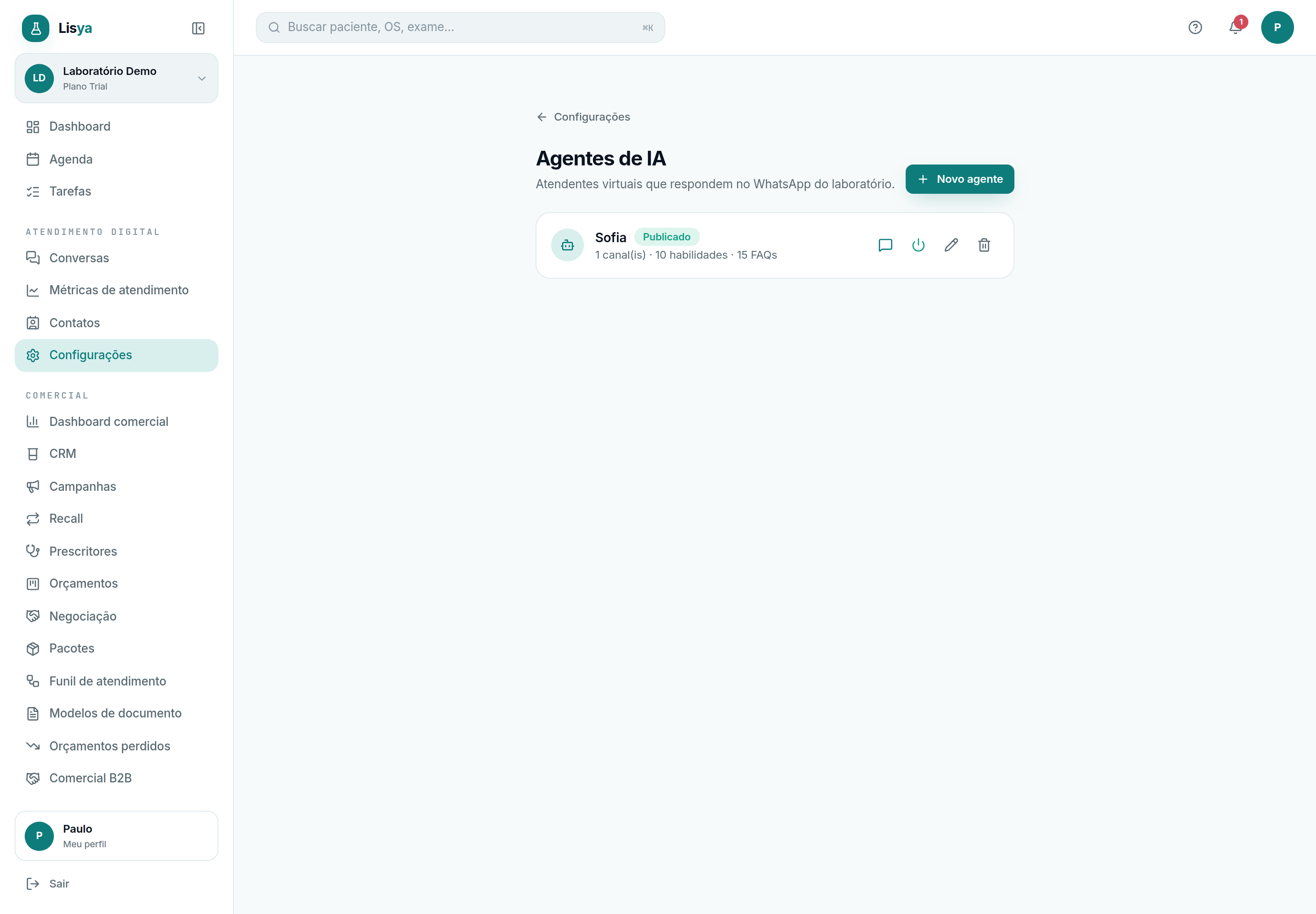 Agentes de IA: atendentes virtuais no WhatsApp