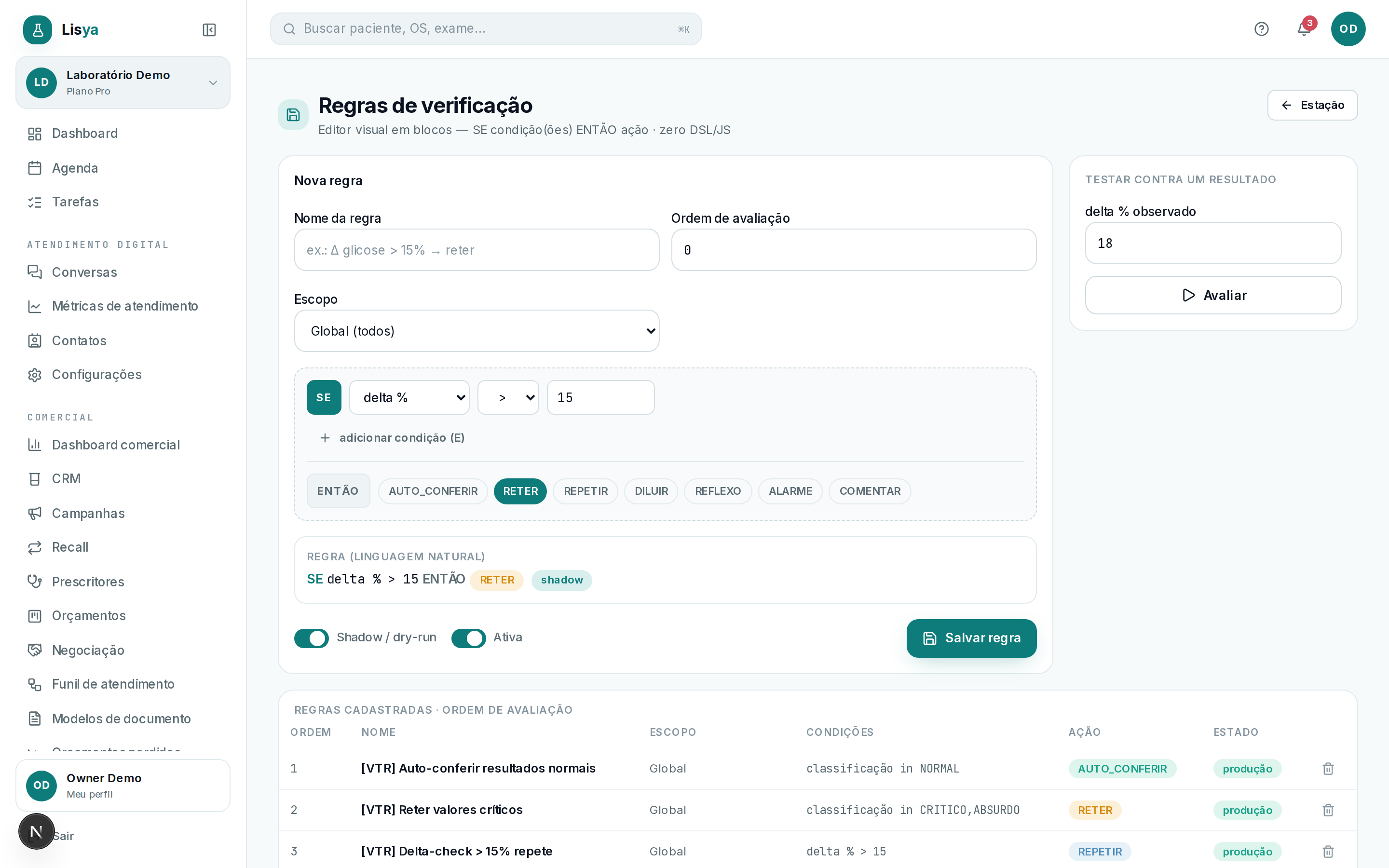 Verificação Técnica — tela 2